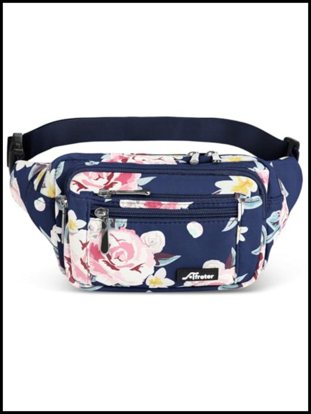 Fanny Pack Waist Bag Adjustable Strap 6 Pocket Waterproof Hiking